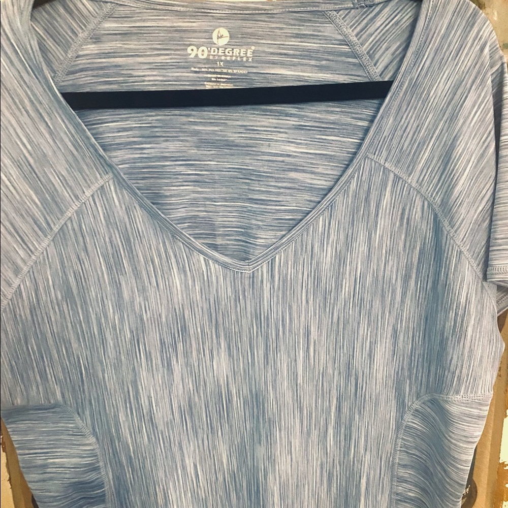 90degree by Reflex Short Sleeve Workout Top - Picture 2 of 7
